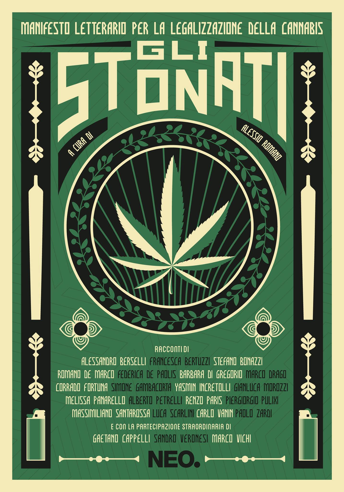 Gli Stonati - antologia manifesto Letterario per la Legalizzazione della Cannabis